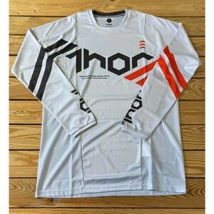 NWT Thor Pulse Jersey Top Size Small Men’s Grey Long Sleeve